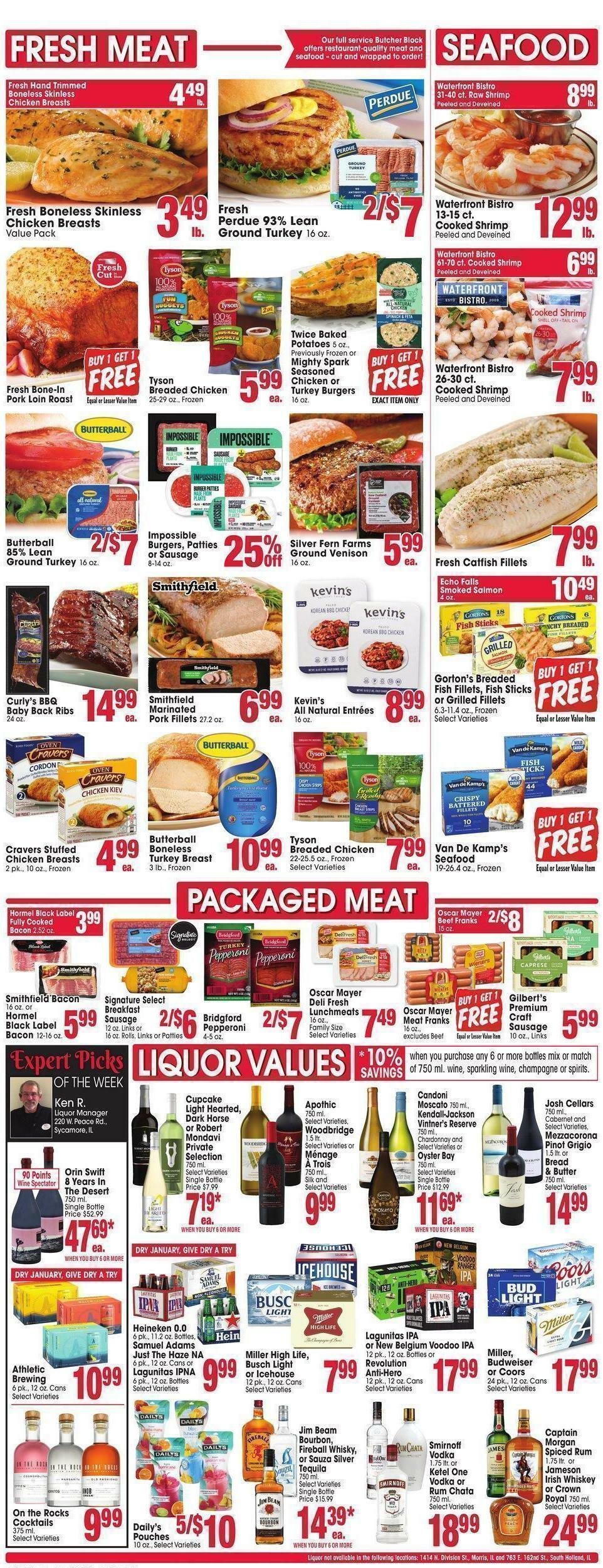 Jewel Osco Weekly Ad from January 4