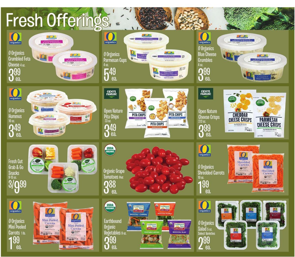 Jewel Osco Natural & Organic Weekly Ad from January 4