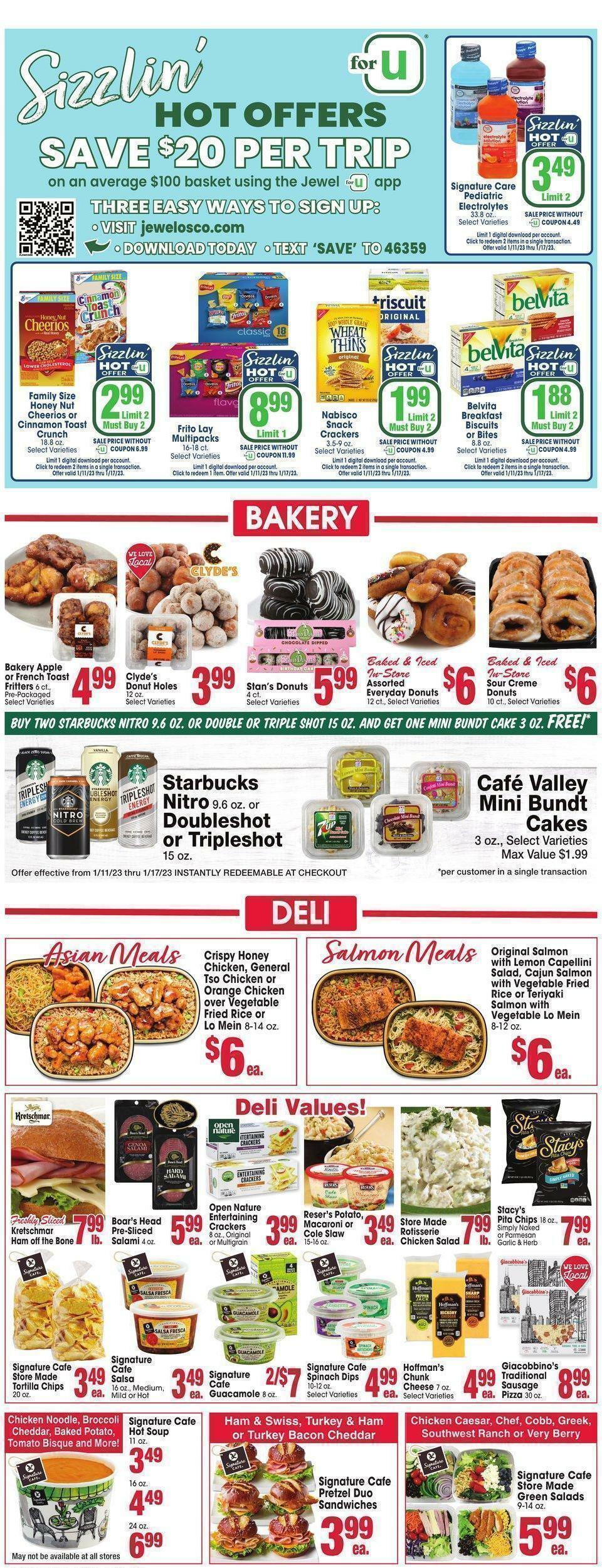 Jewel Osco Weekly Ad from January 11