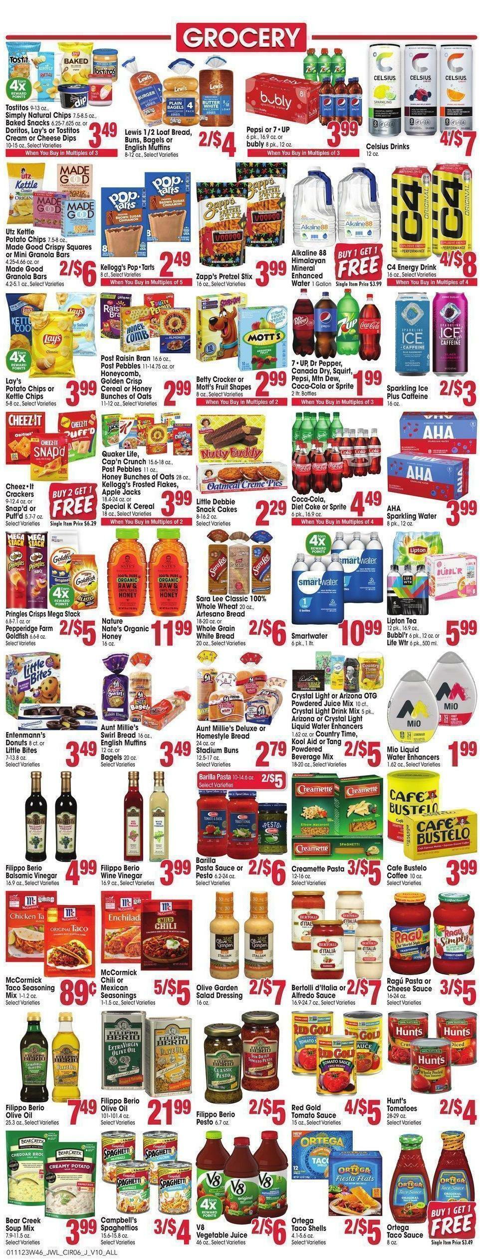 Jewel Osco Weekly Ad from January 11