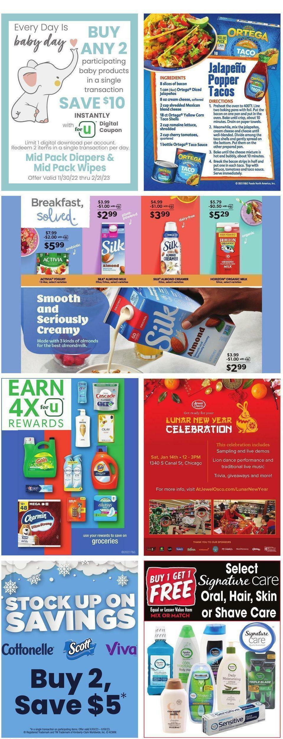 Jewel Osco Weekly Ad from January 11