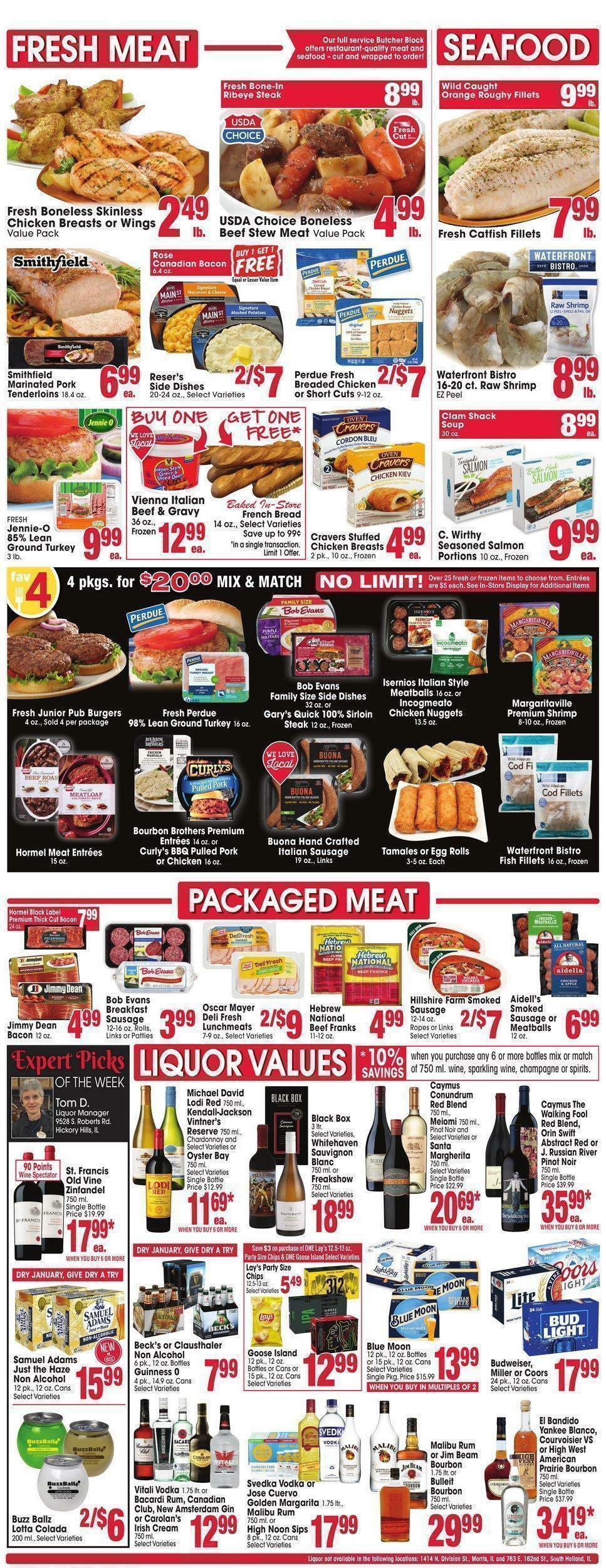 Jewel Osco Weekly Ad from January 18