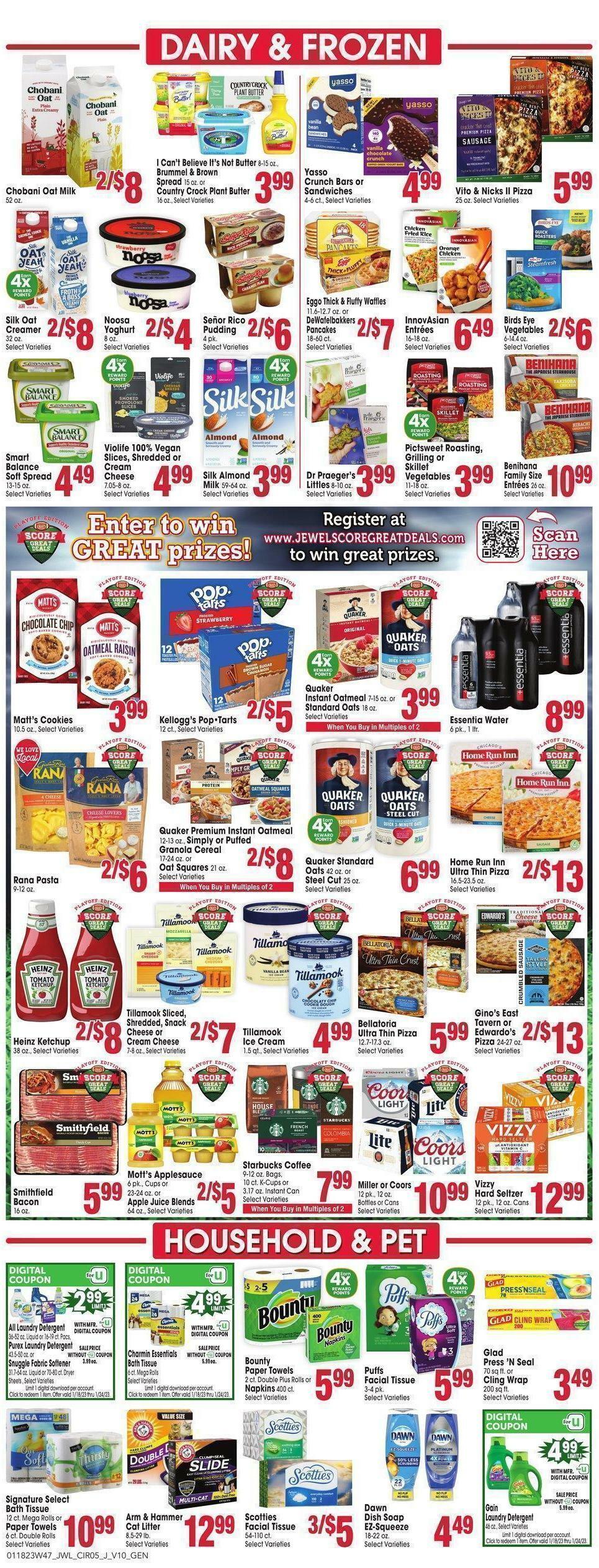 Jewel Osco Weekly Ad from January 18