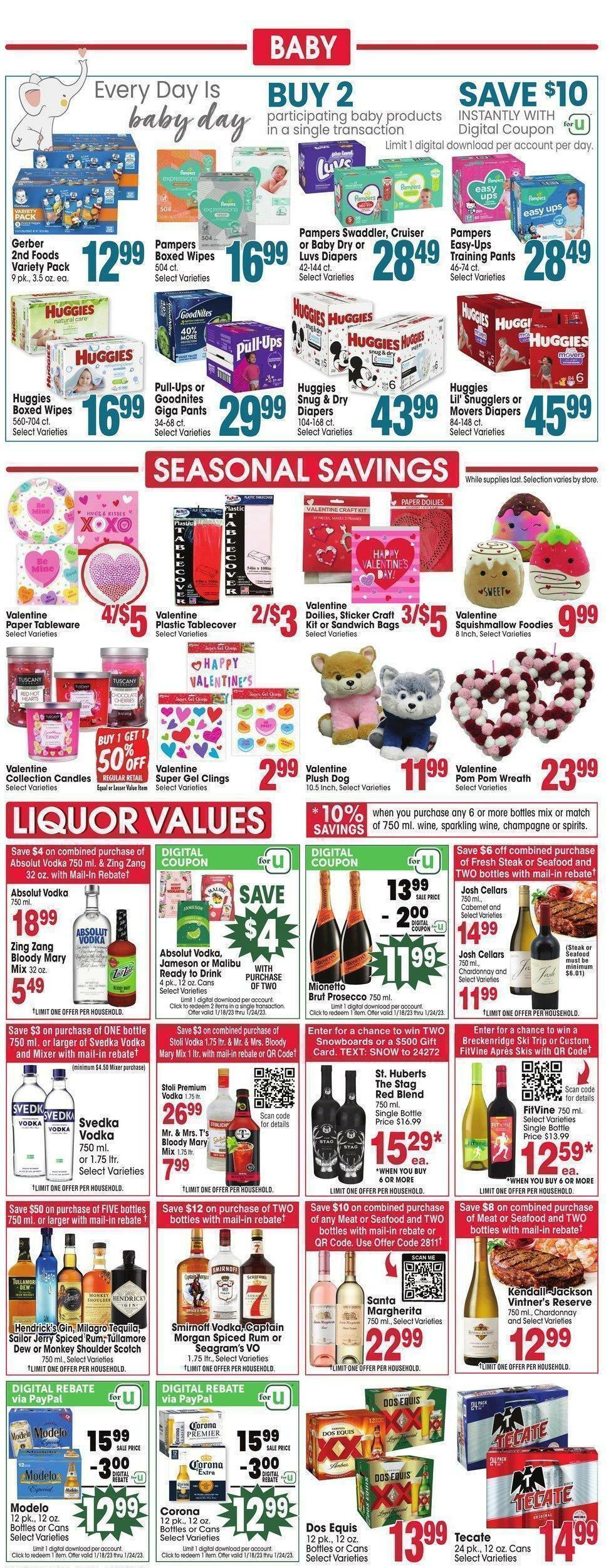 Jewel Osco Weekly Ad from January 18