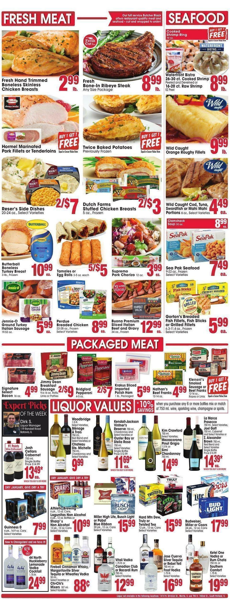 Jewel Osco Weekly Ad from January 25