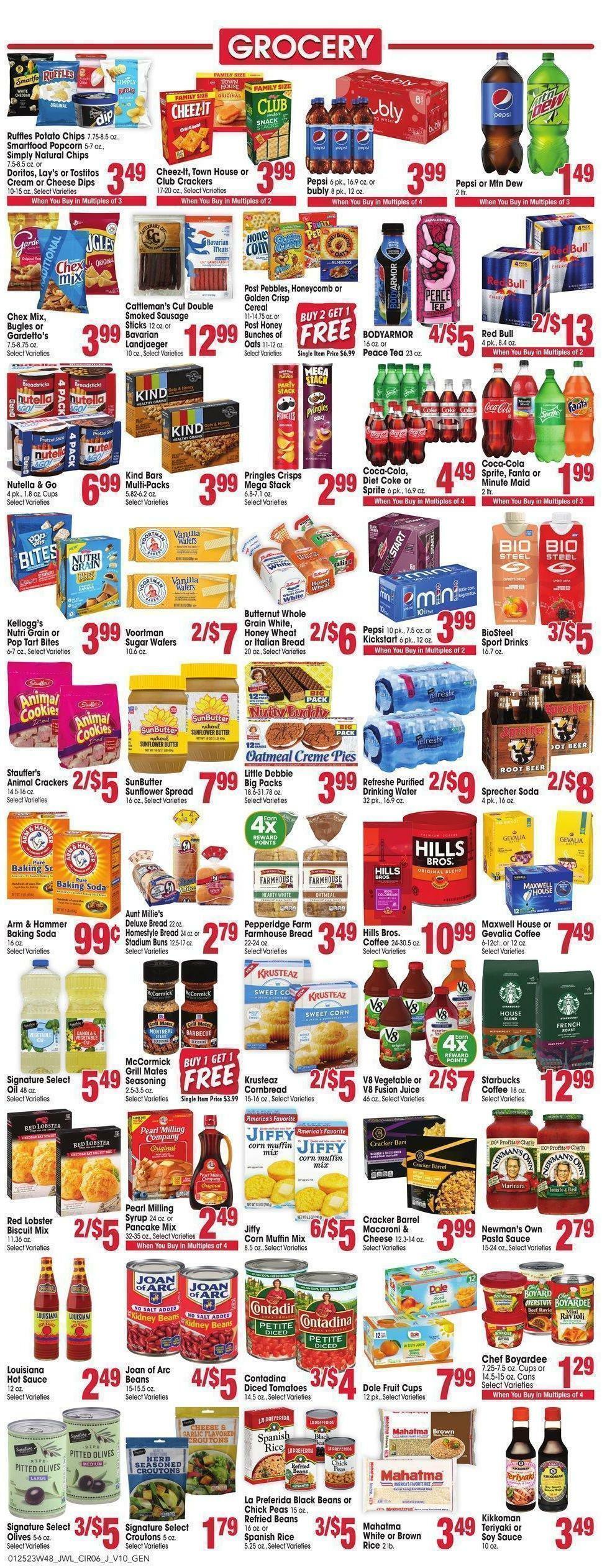 Jewel Osco Weekly Ad from January 25