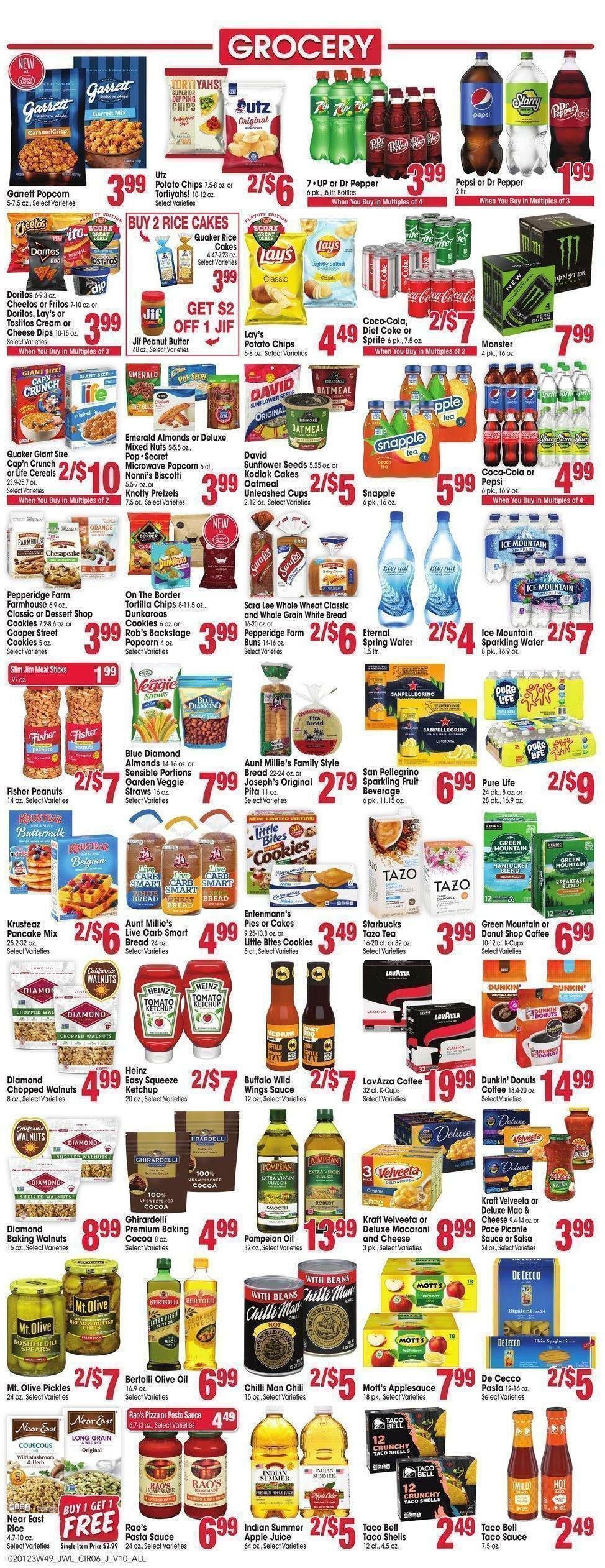 Jewel Osco Weekly Ad from February 1