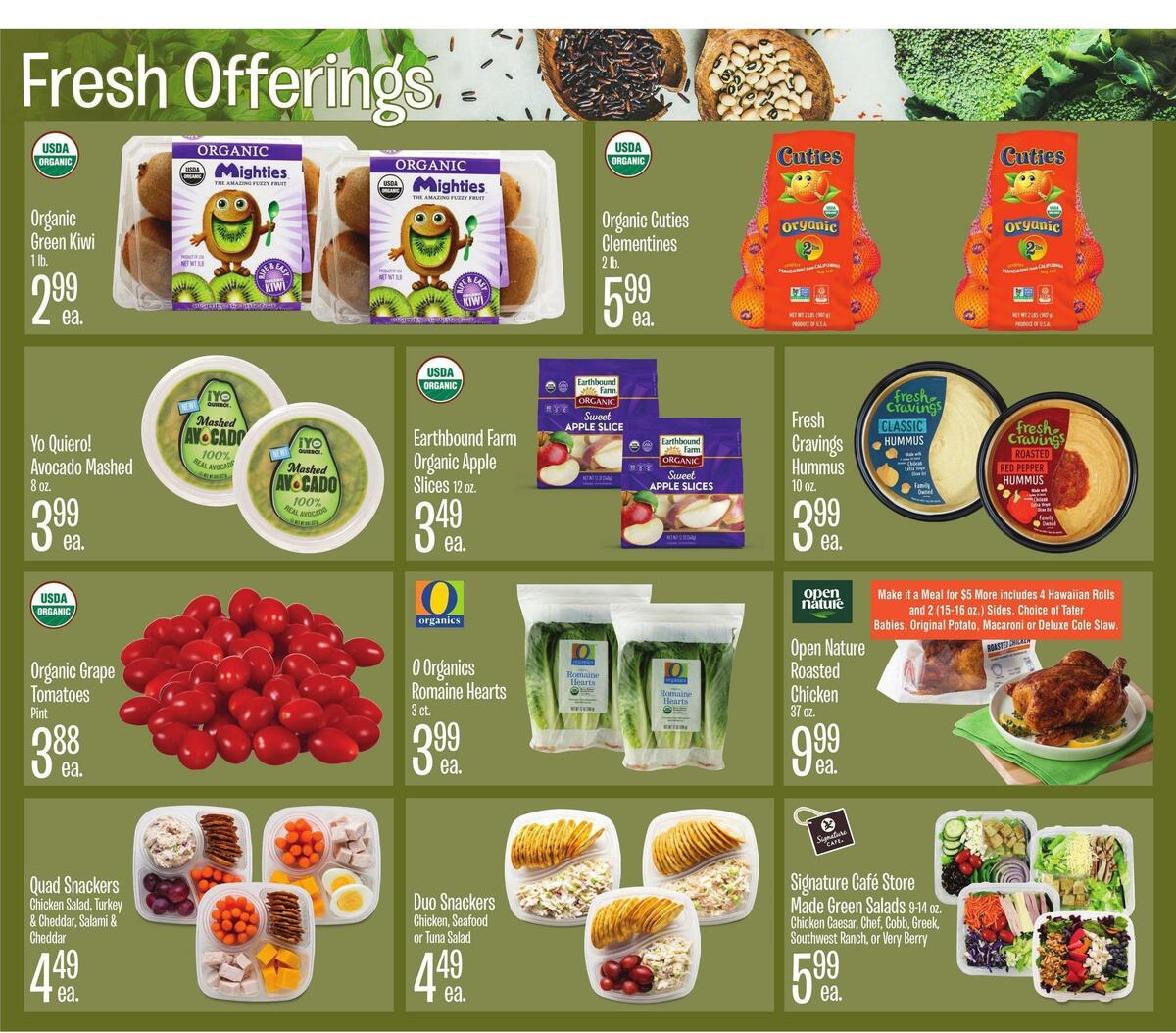 Jewel Osco Natural & Organic Weekly Ad from February 1
