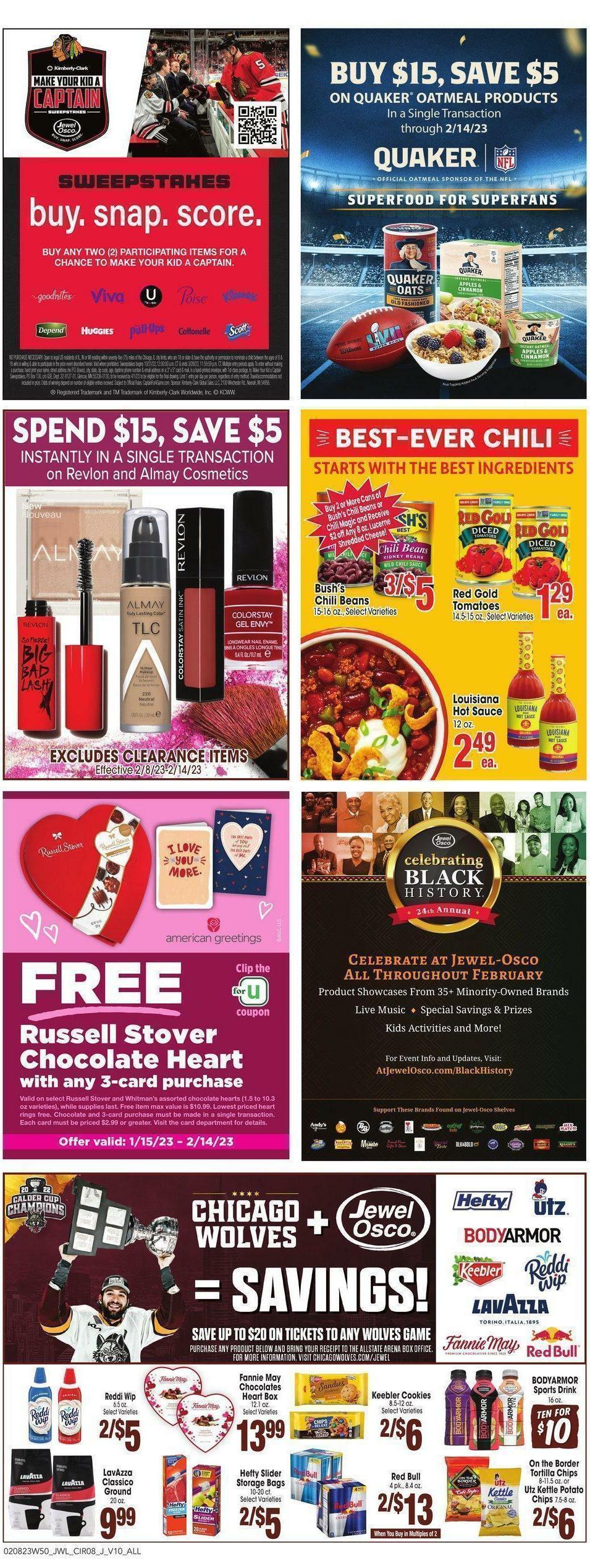 Jewel Osco Weekly Ad from February 8