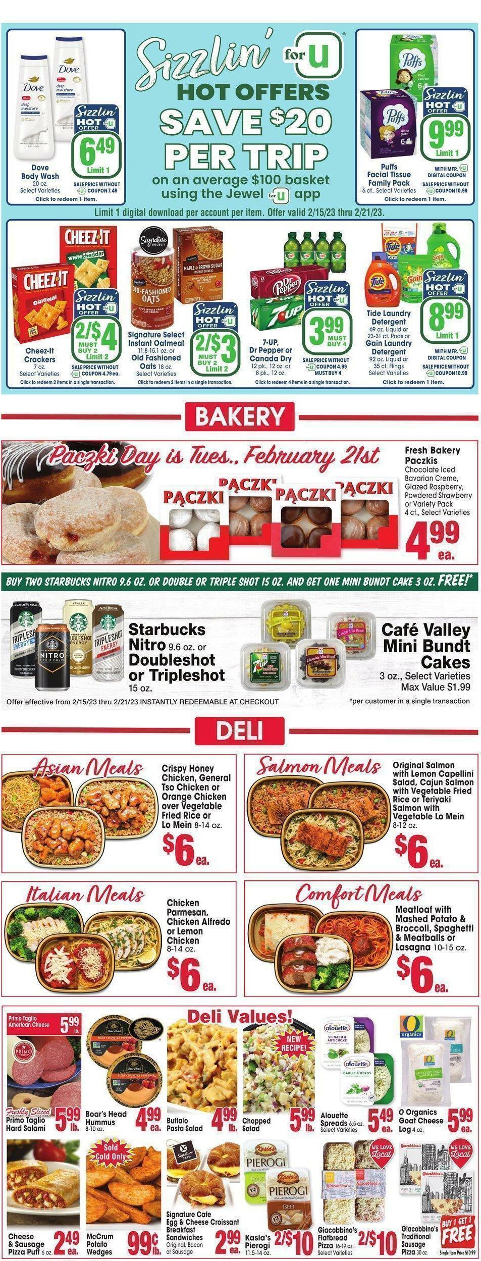 Jewel Osco Weekly Ad from February 15