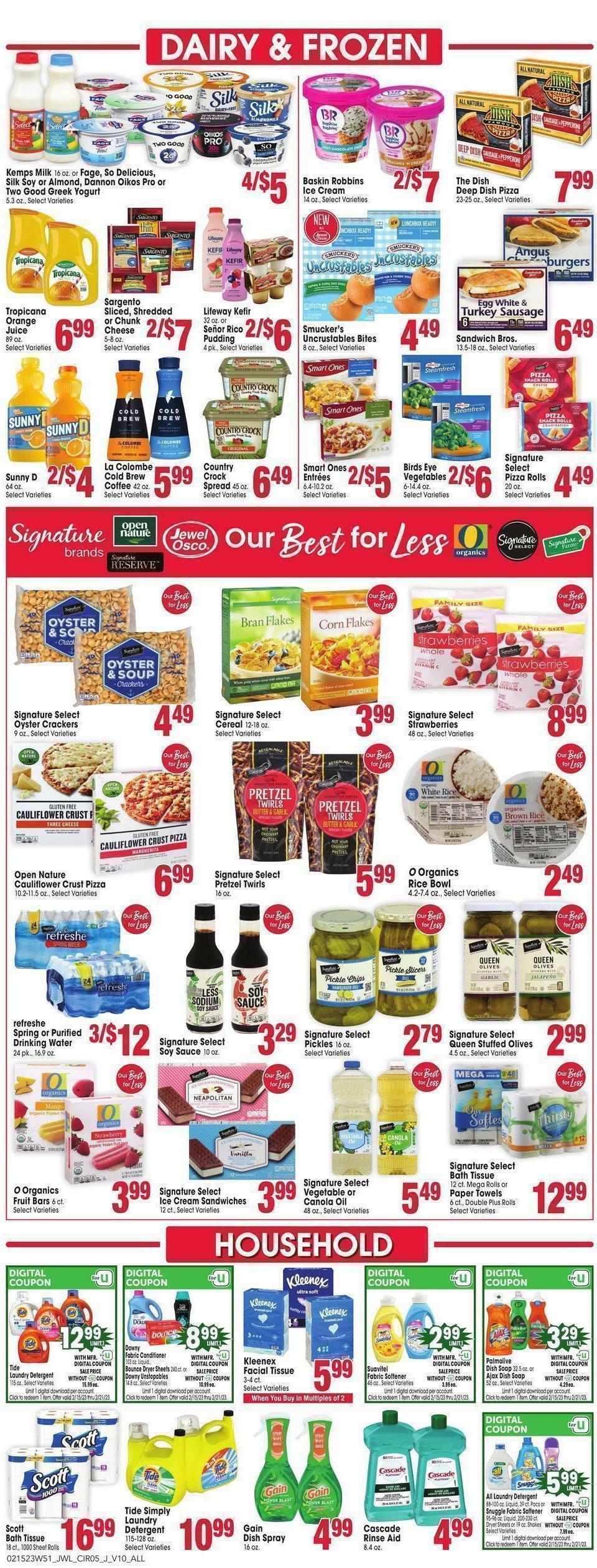 Jewel Osco Weekly Ad from February 15