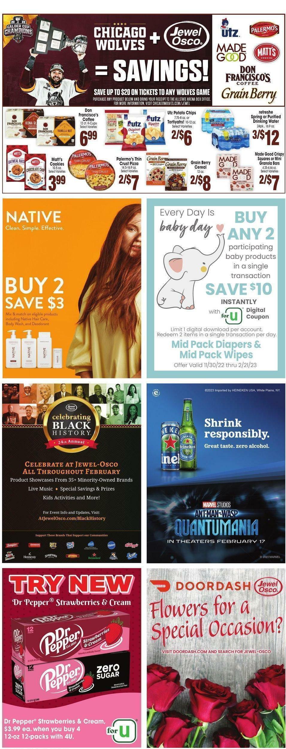 Jewel Osco Weekly Ad from February 15