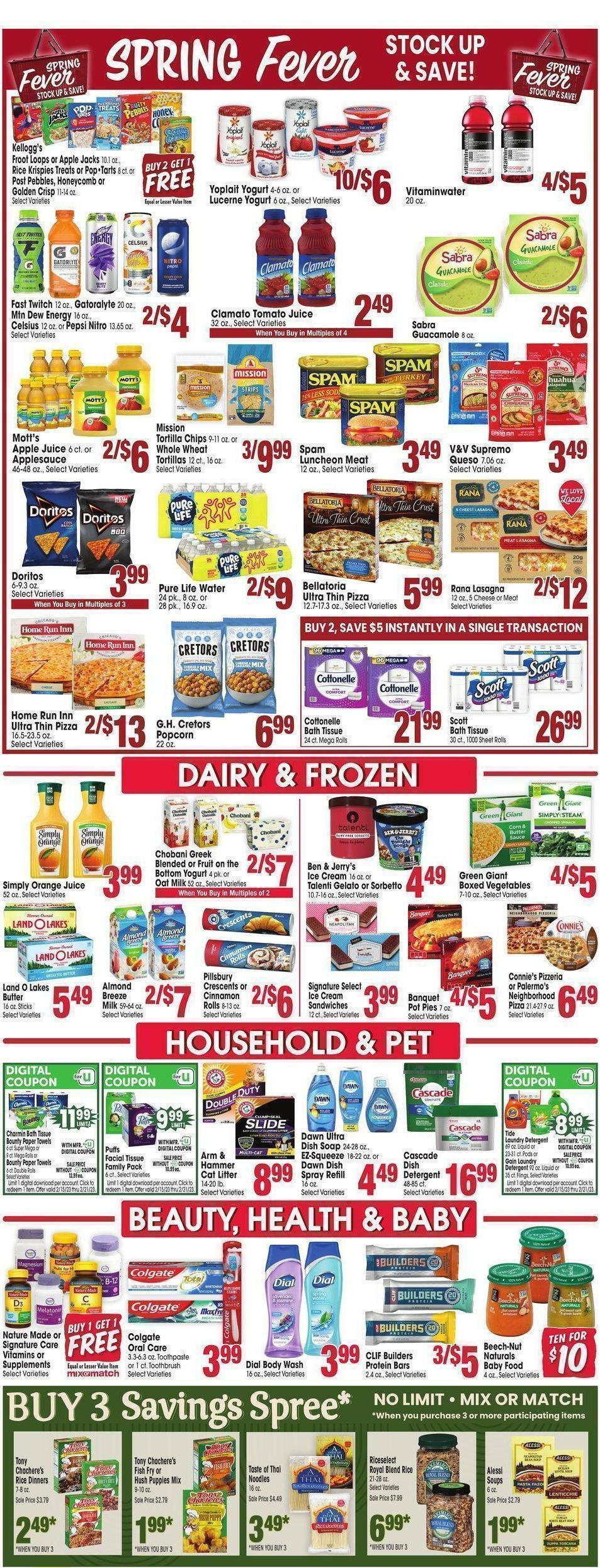 Jewel Osco Weekly Ad from February 15