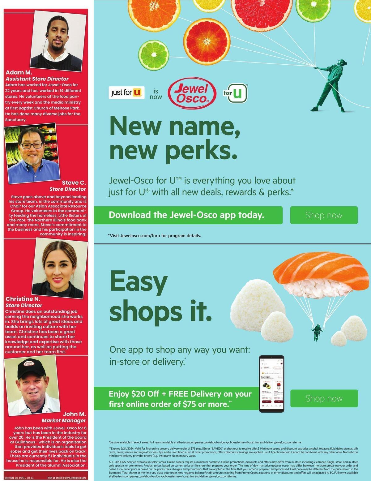 Jewel Osco Weekly Ad from February 22