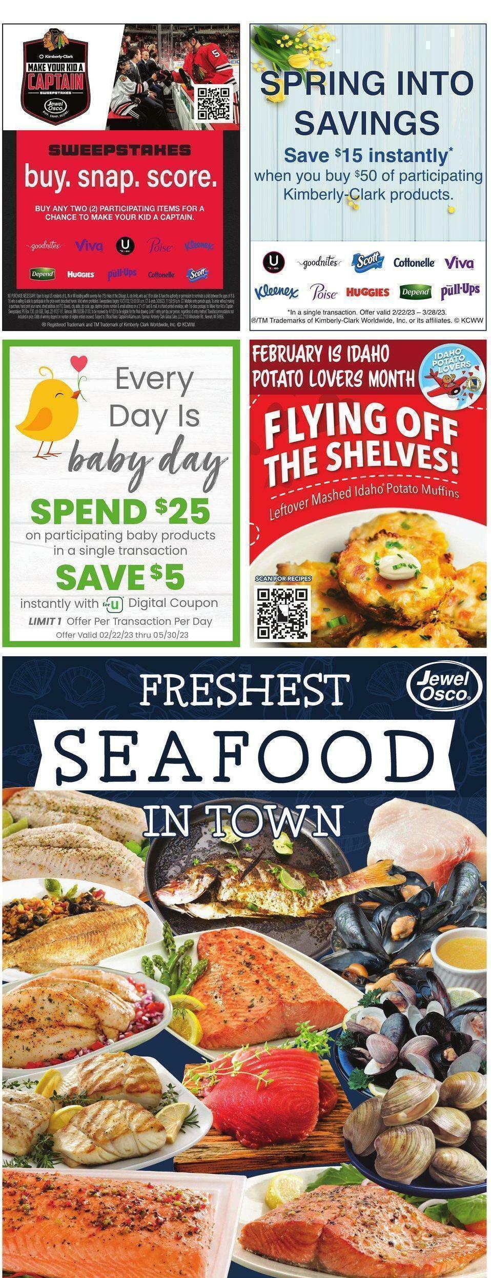 Jewel Osco Weekly Ad from February 22