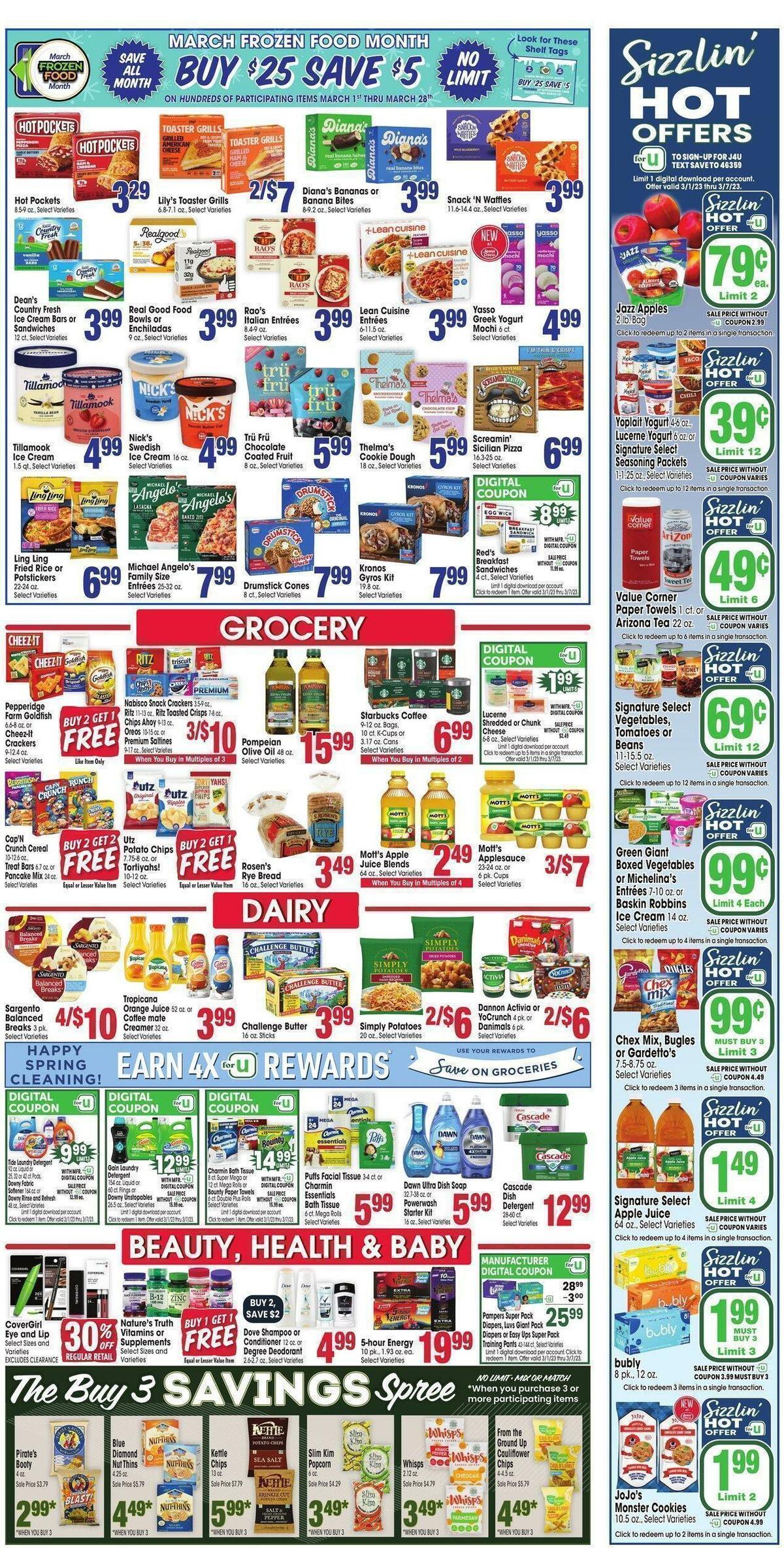 Jewel Osco Weekly Ad from March 1