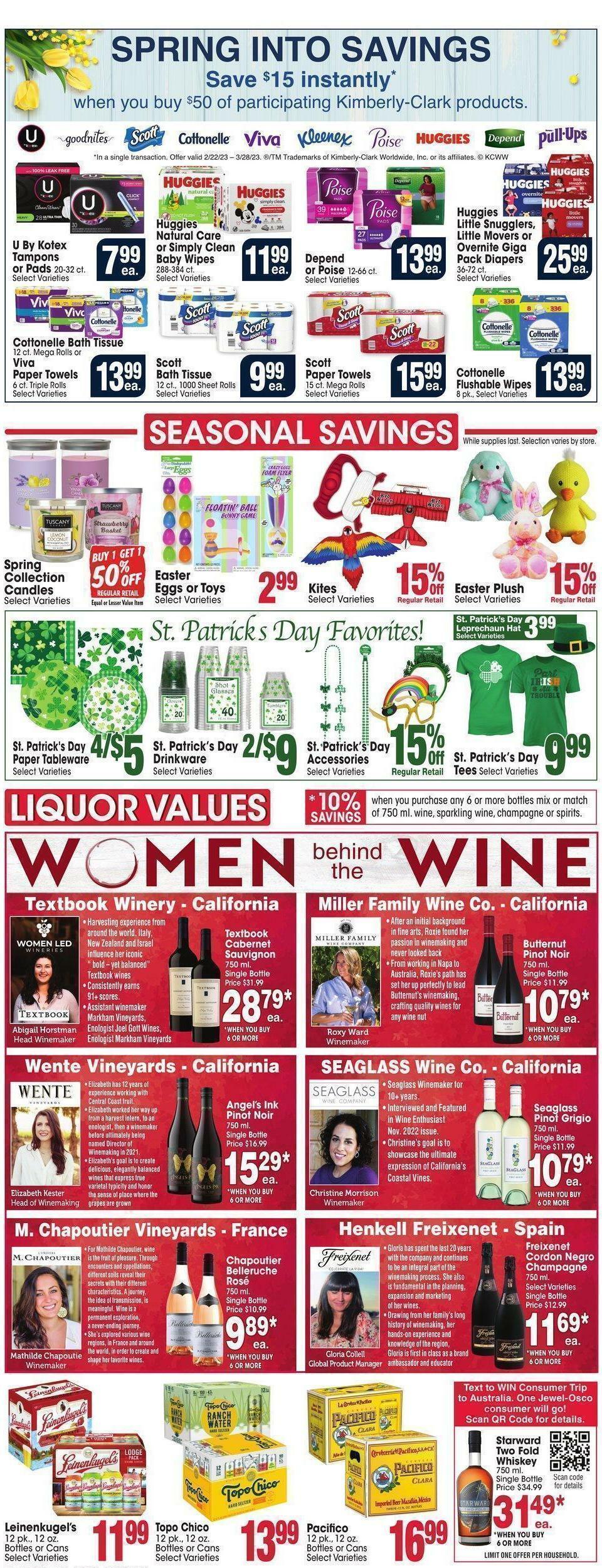 Jewel Osco Weekly Ad from March 1