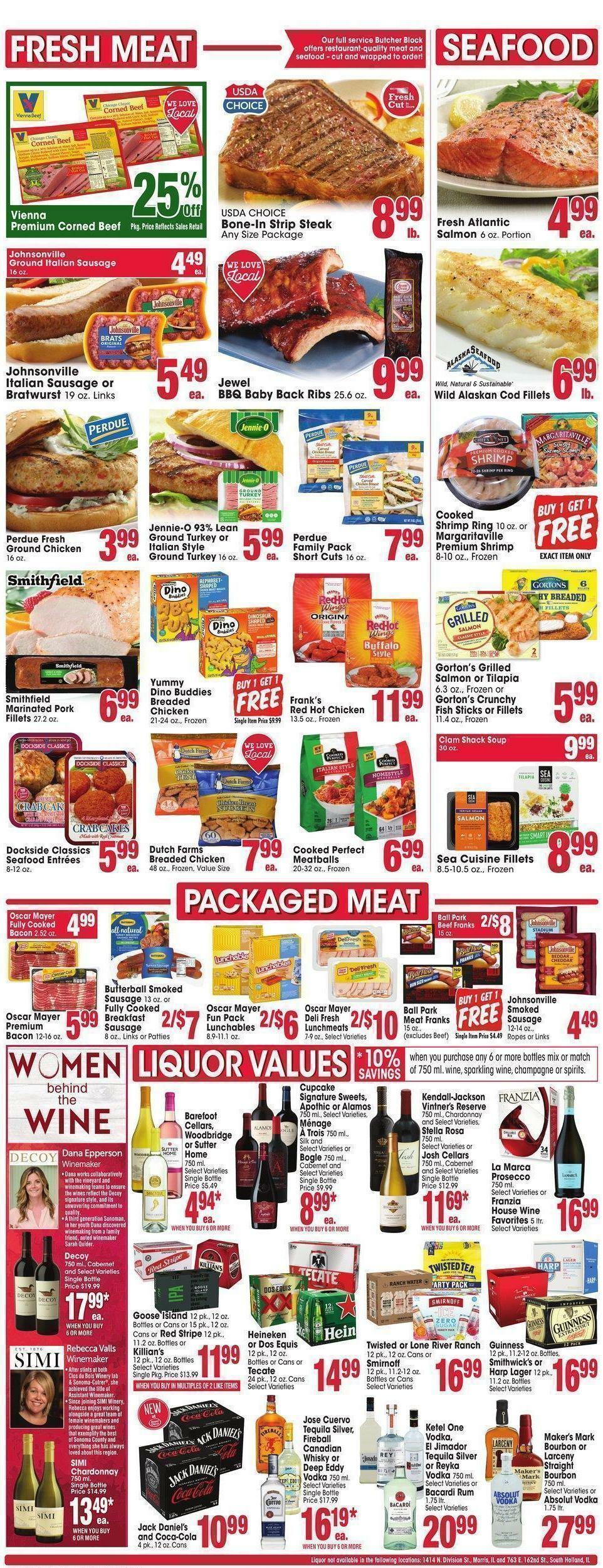 Jewel Osco Weekly Ad from March 8