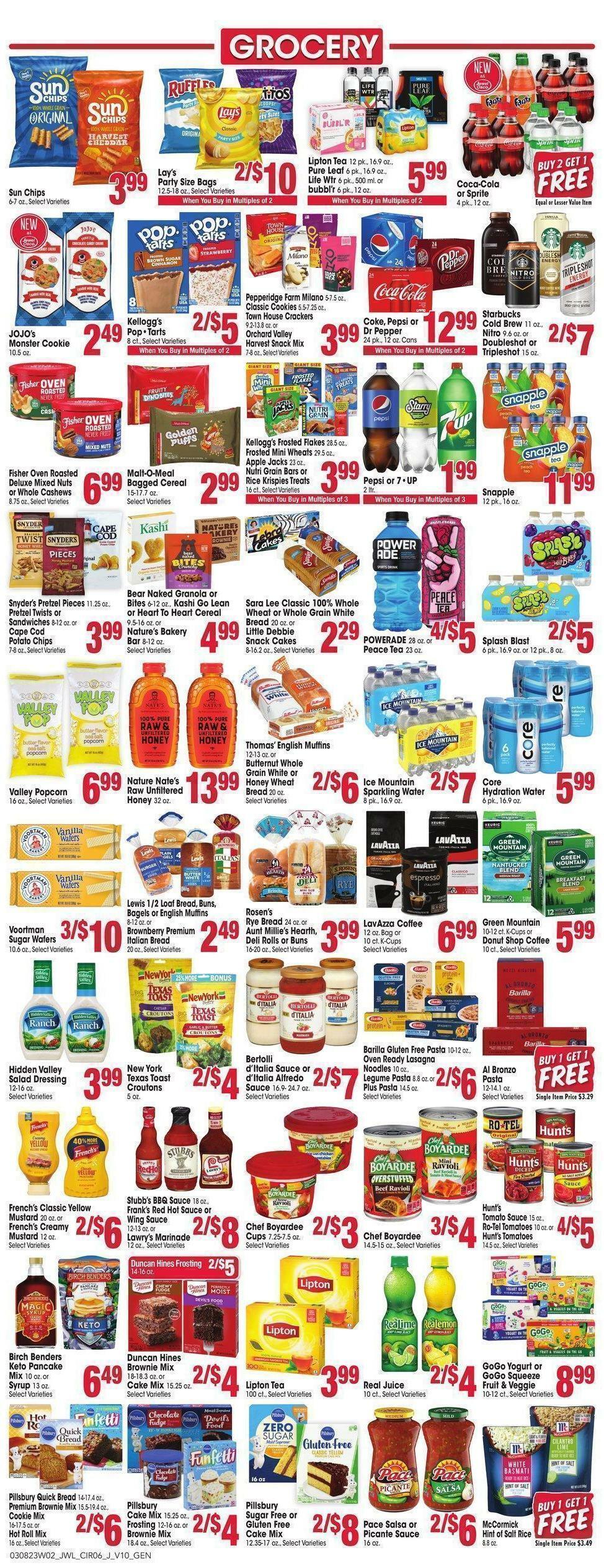 Jewel Osco Weekly Ad from March 8