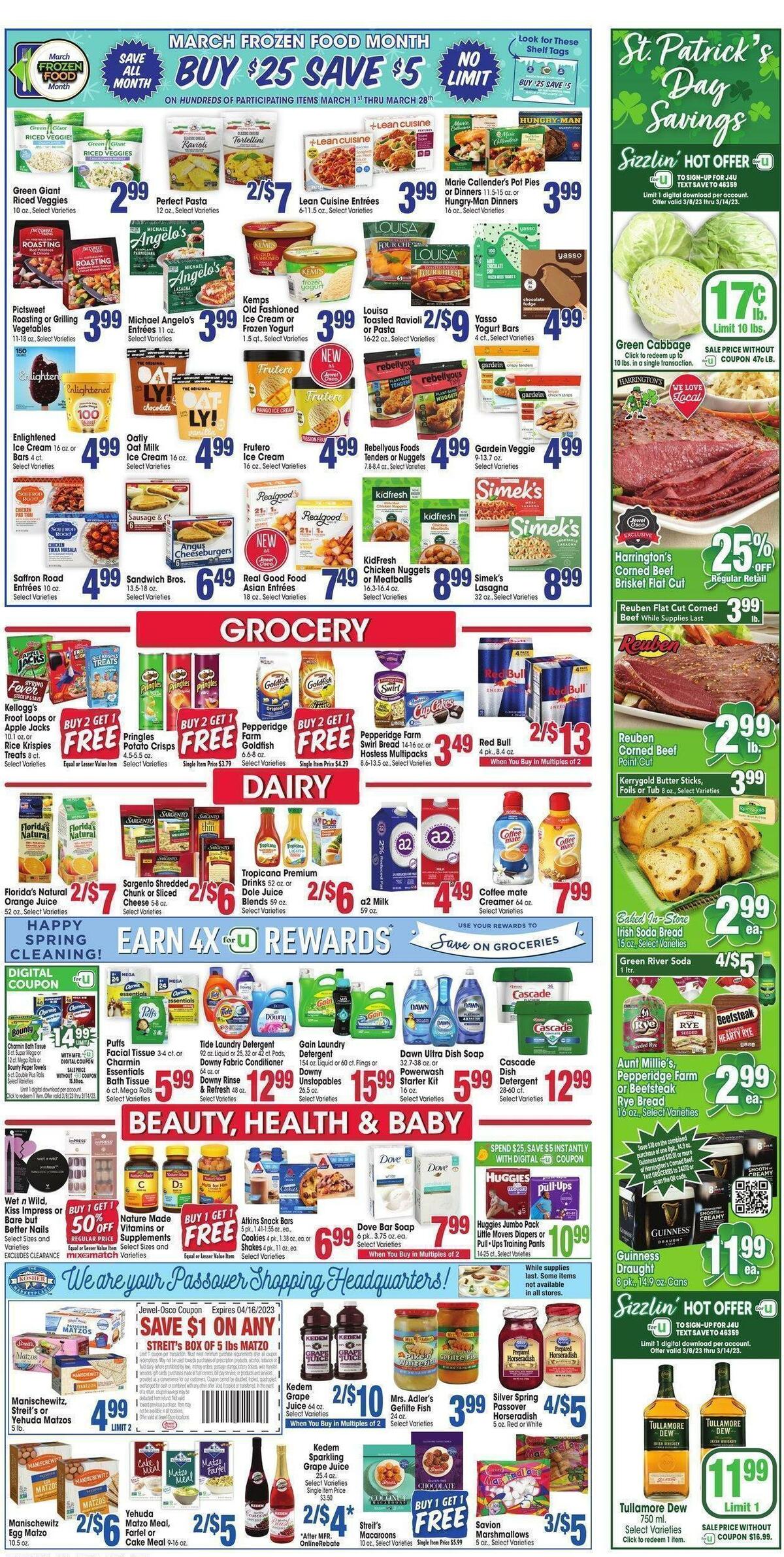 Jewel Osco Weekly Ad from March 8