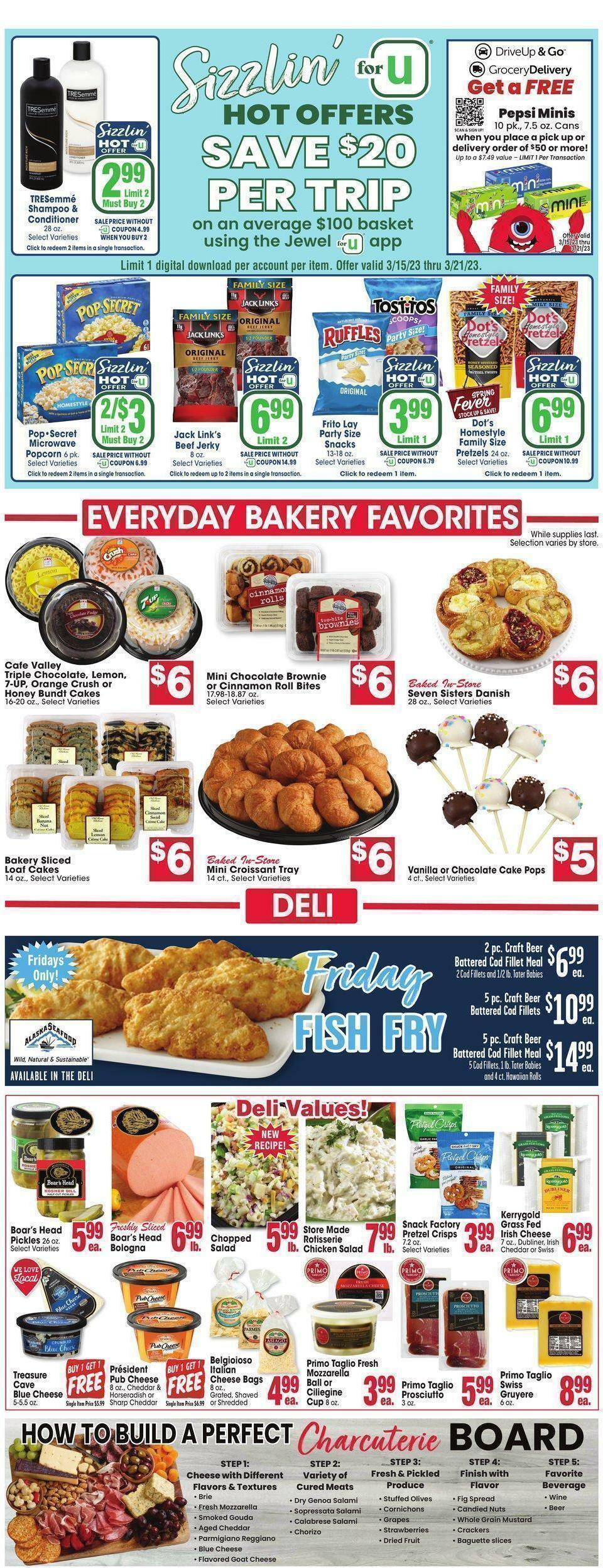 Jewel Osco Weekly Ad from March 15