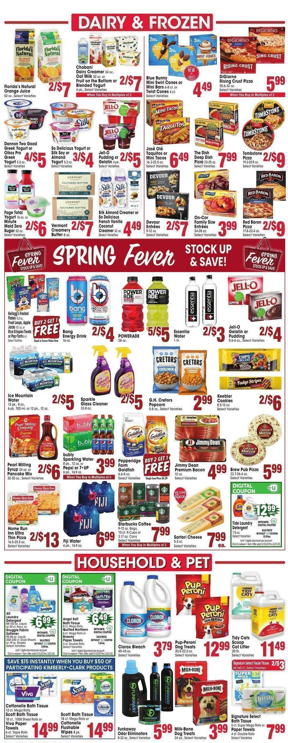 Jewel Osco Weekly Ad from March 15