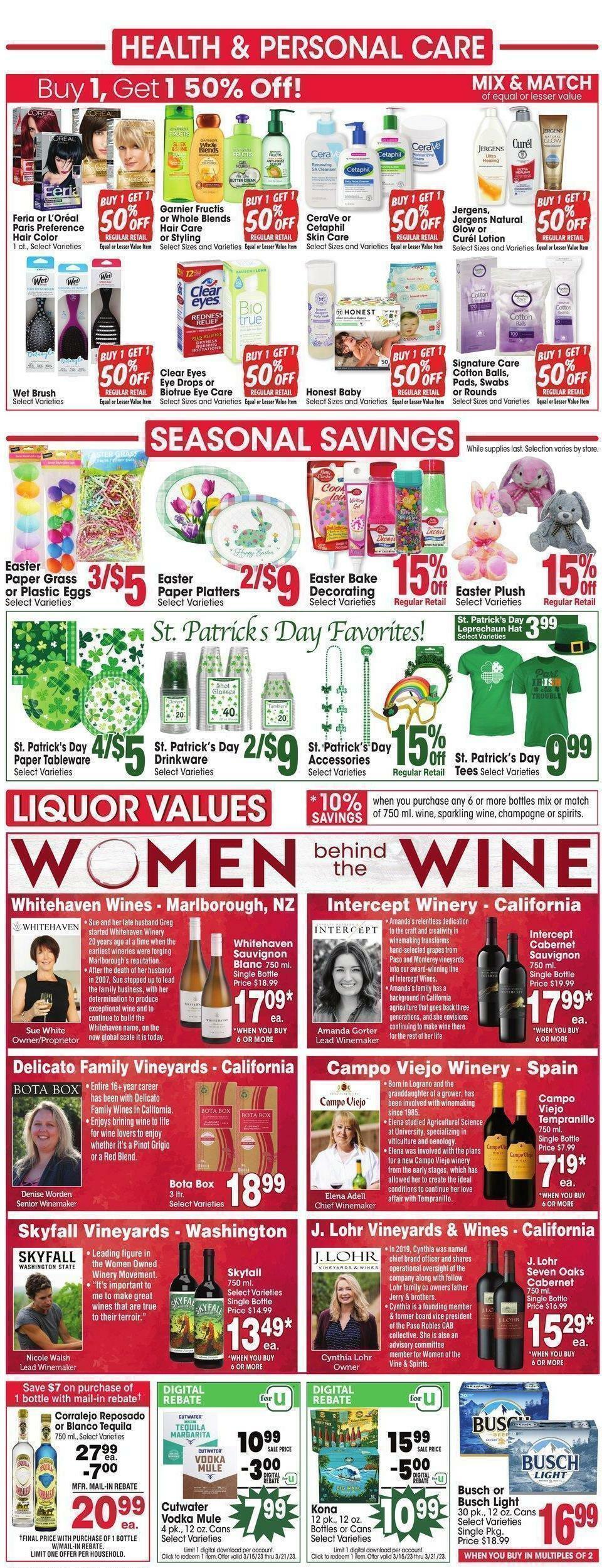 Jewel Osco Weekly Ad from March 15
