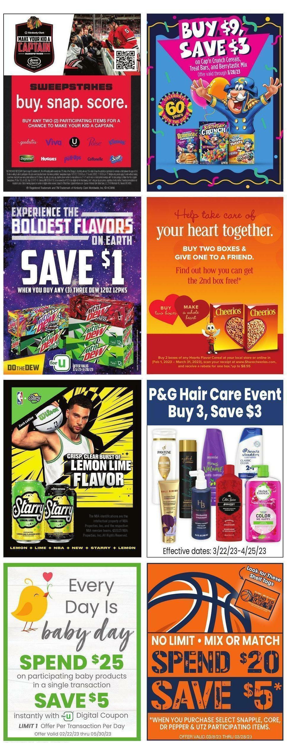 Jewel Osco Weekly Ad from March 22