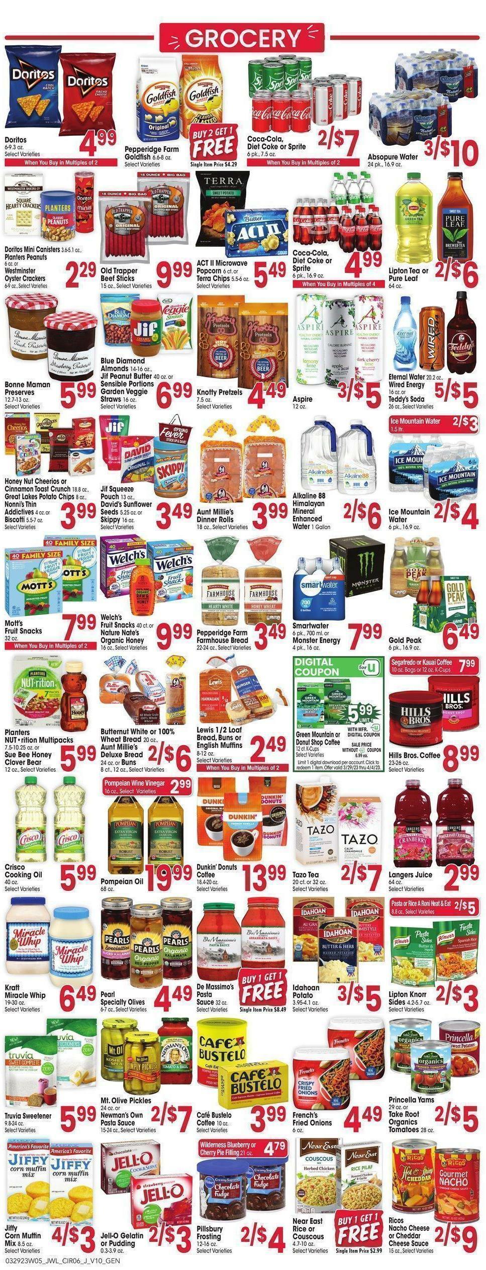 Jewel Osco Weekly Ad from March 29