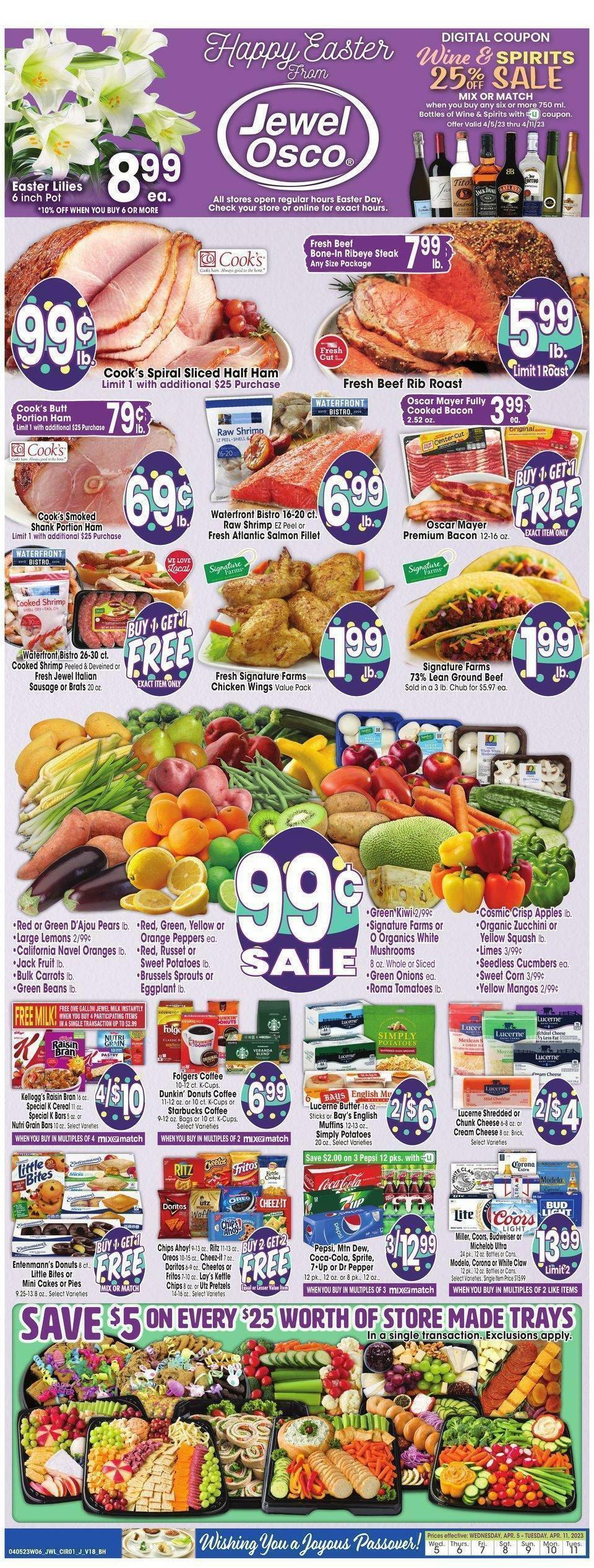 Jewel Osco Weekly Ad from April 5