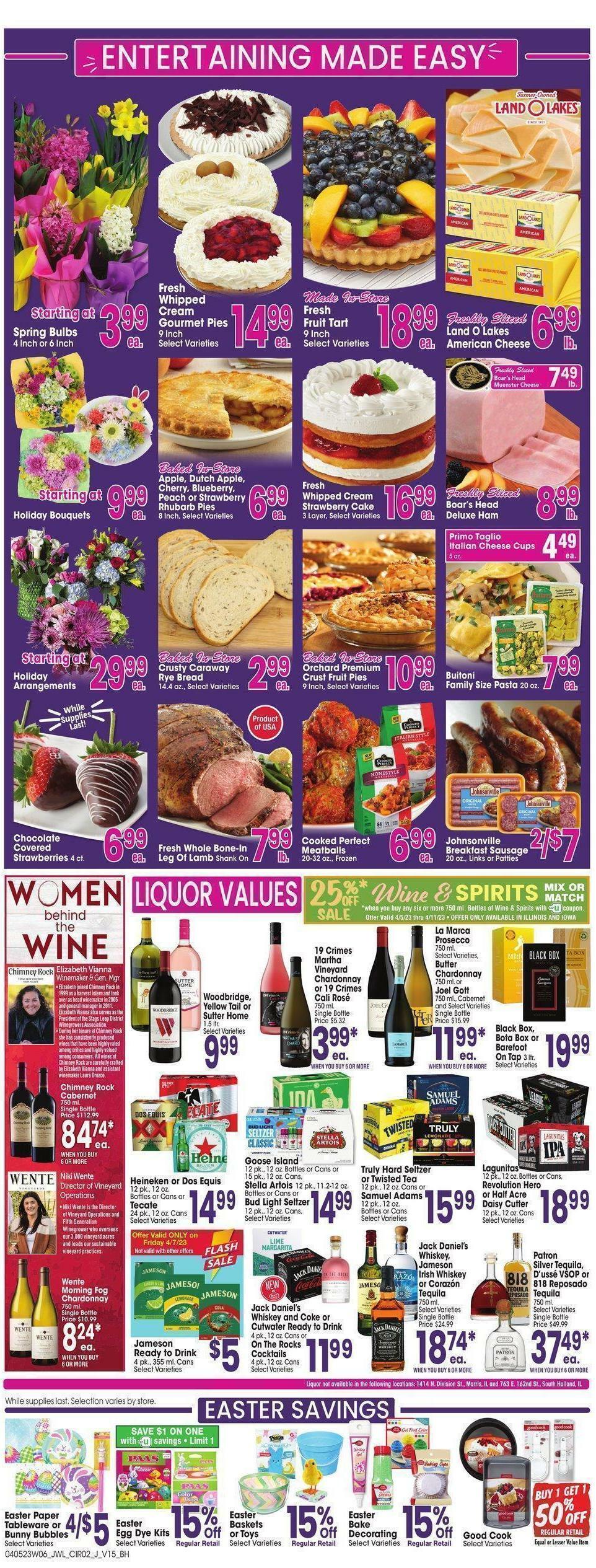 Jewel Osco Weekly Ad from April 5