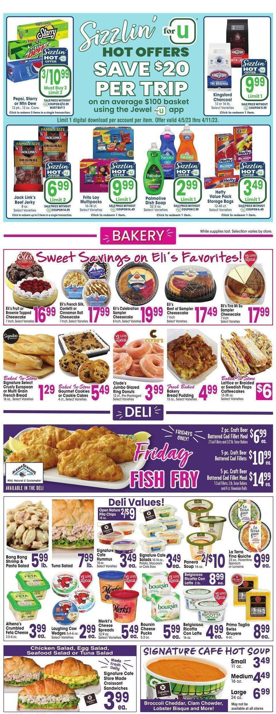 Jewel Osco Weekly Ad from April 5