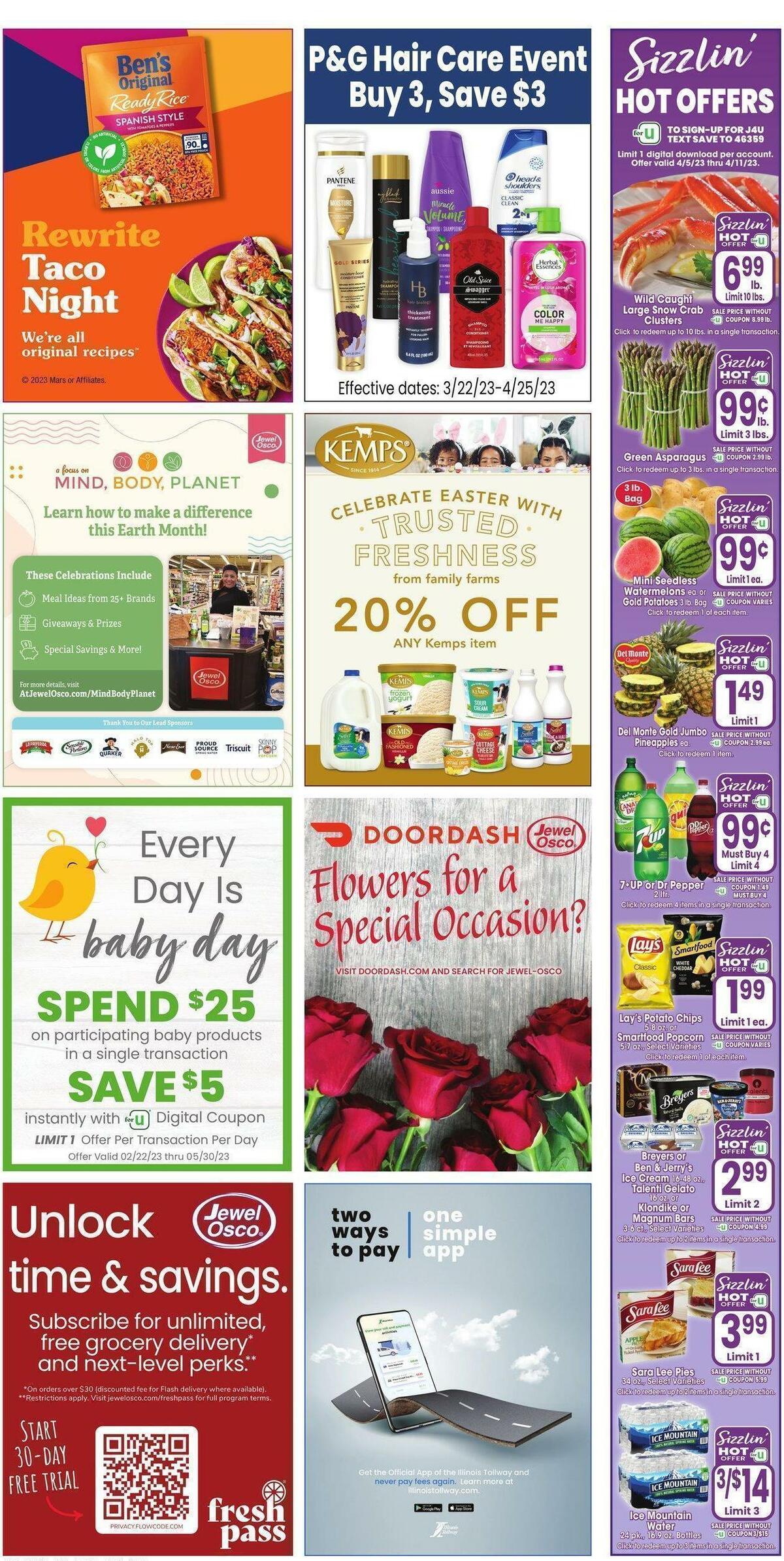 Jewel Osco Weekly Ad from April 5