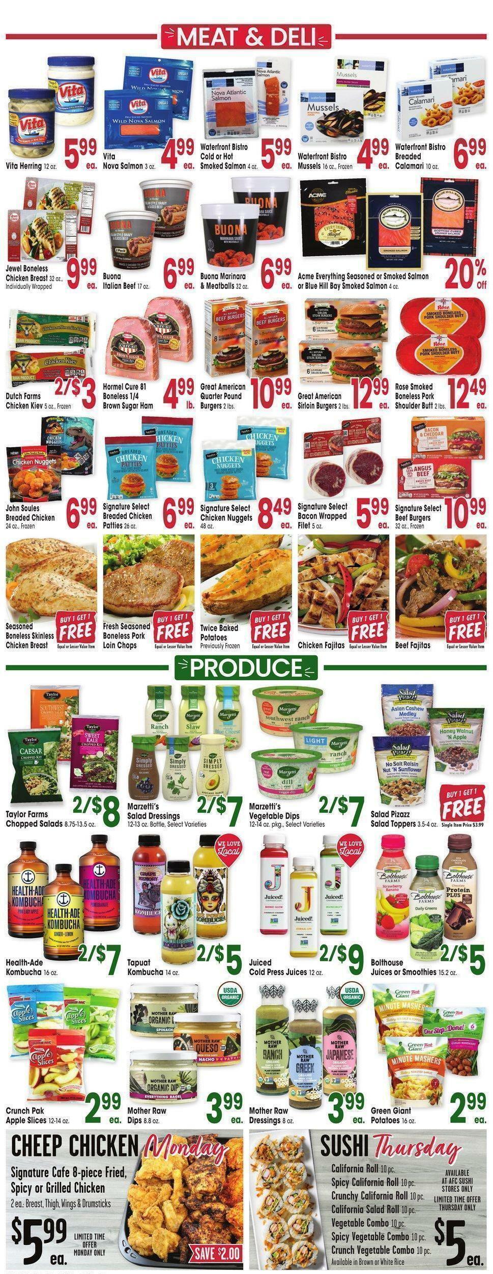 Jewel Osco Weekly Ad from April 12