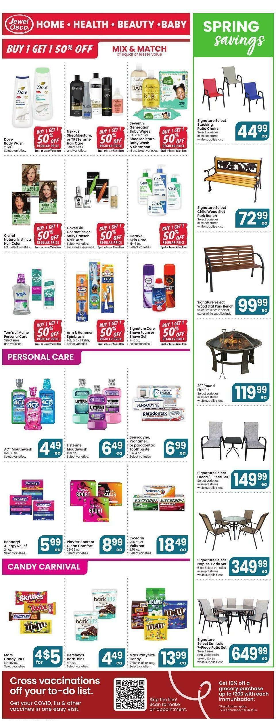Jewel Osco Weekly Ad from April 12