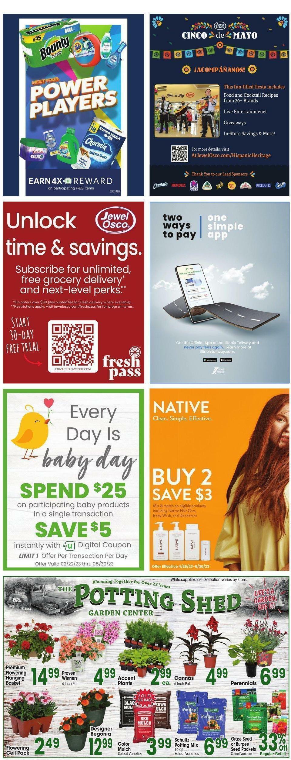 Jewel Osco Weekly Ad from April 26