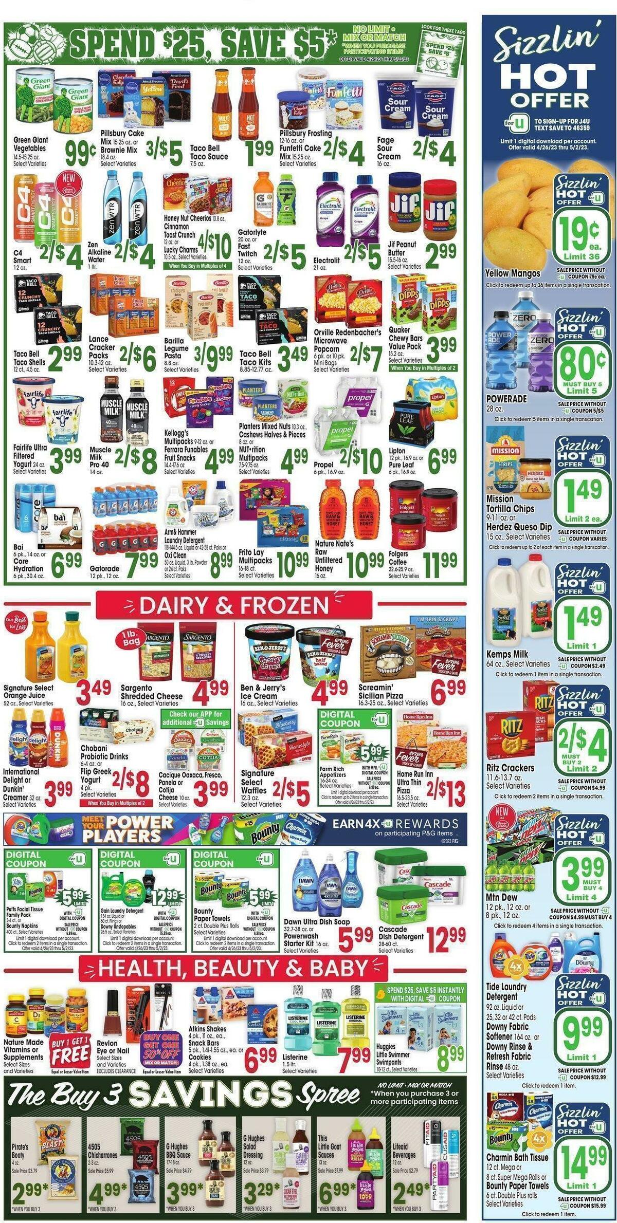 Jewel Osco Weekly Ad from April 26