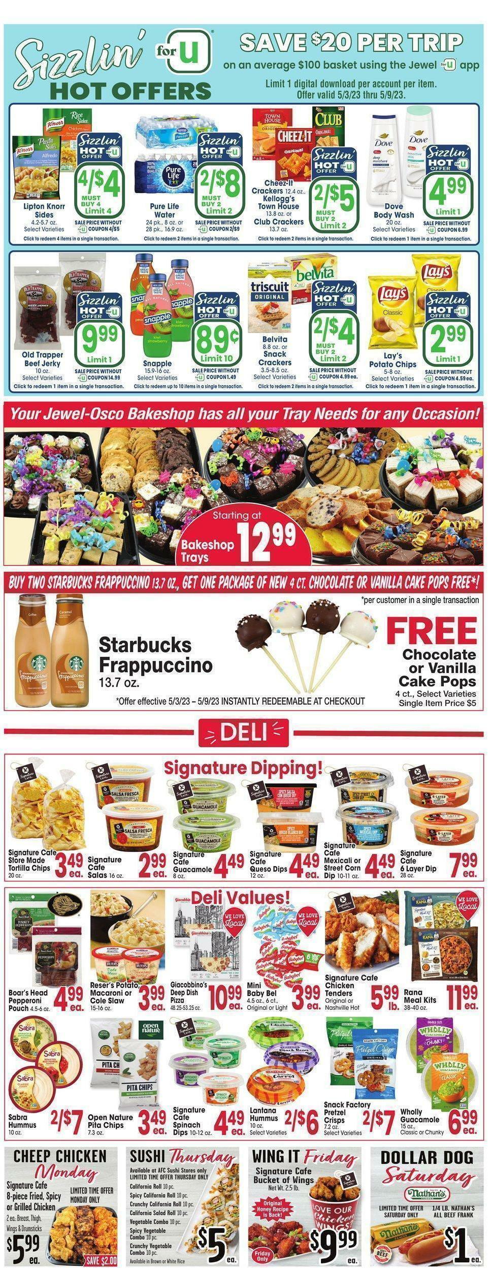Jewel Osco Weekly Ad from May 3