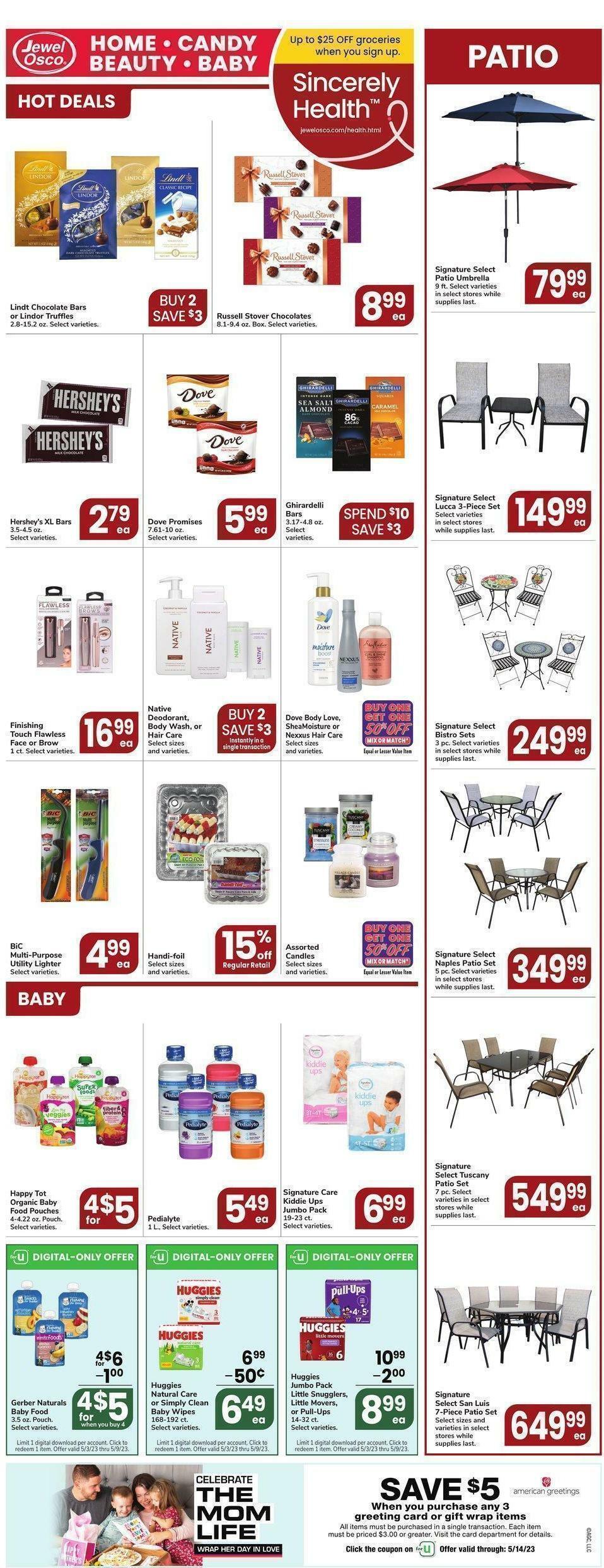 Jewel Osco Weekly Ad from May 3