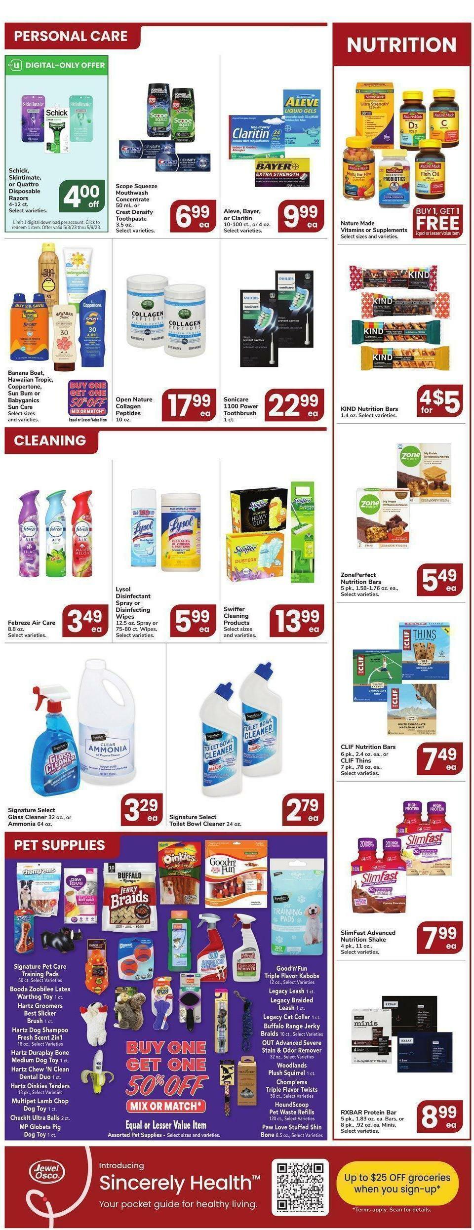 Jewel Osco Weekly Ad from May 3