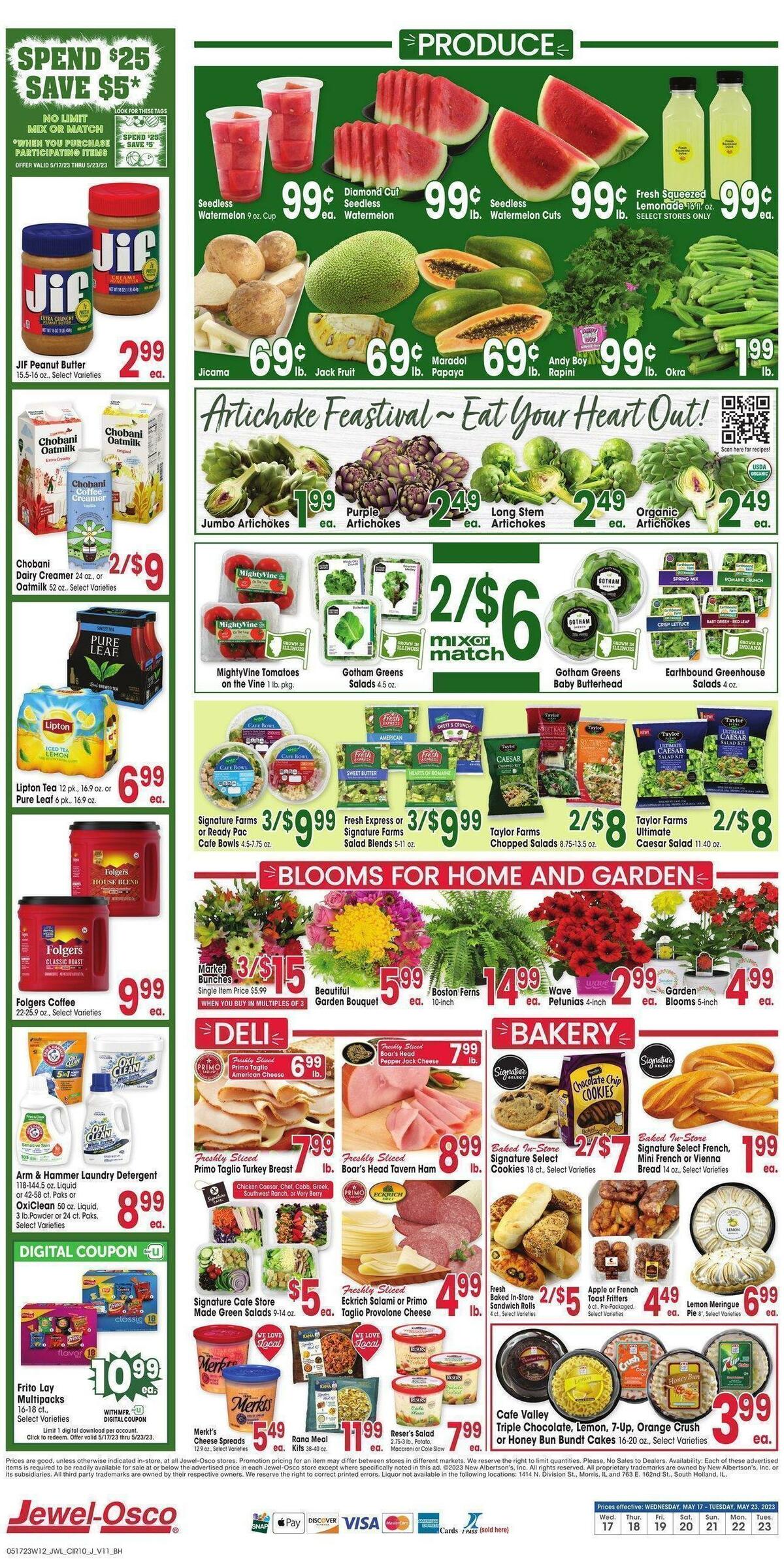 Jewel Osco Weekly Ad from May 17