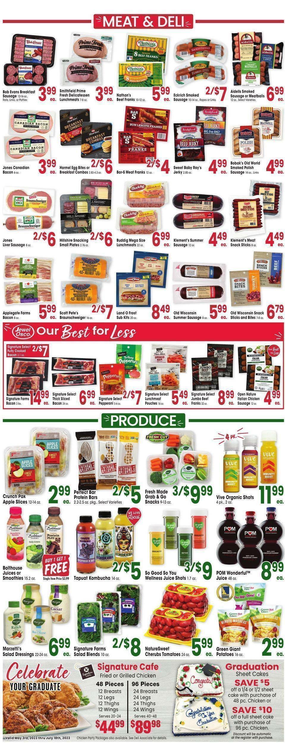 Jewel Osco Weekly Ad from May 17