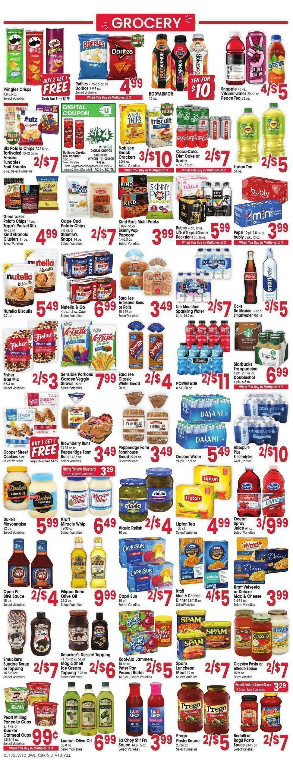 Jewel Osco Weekly Ad from May 17