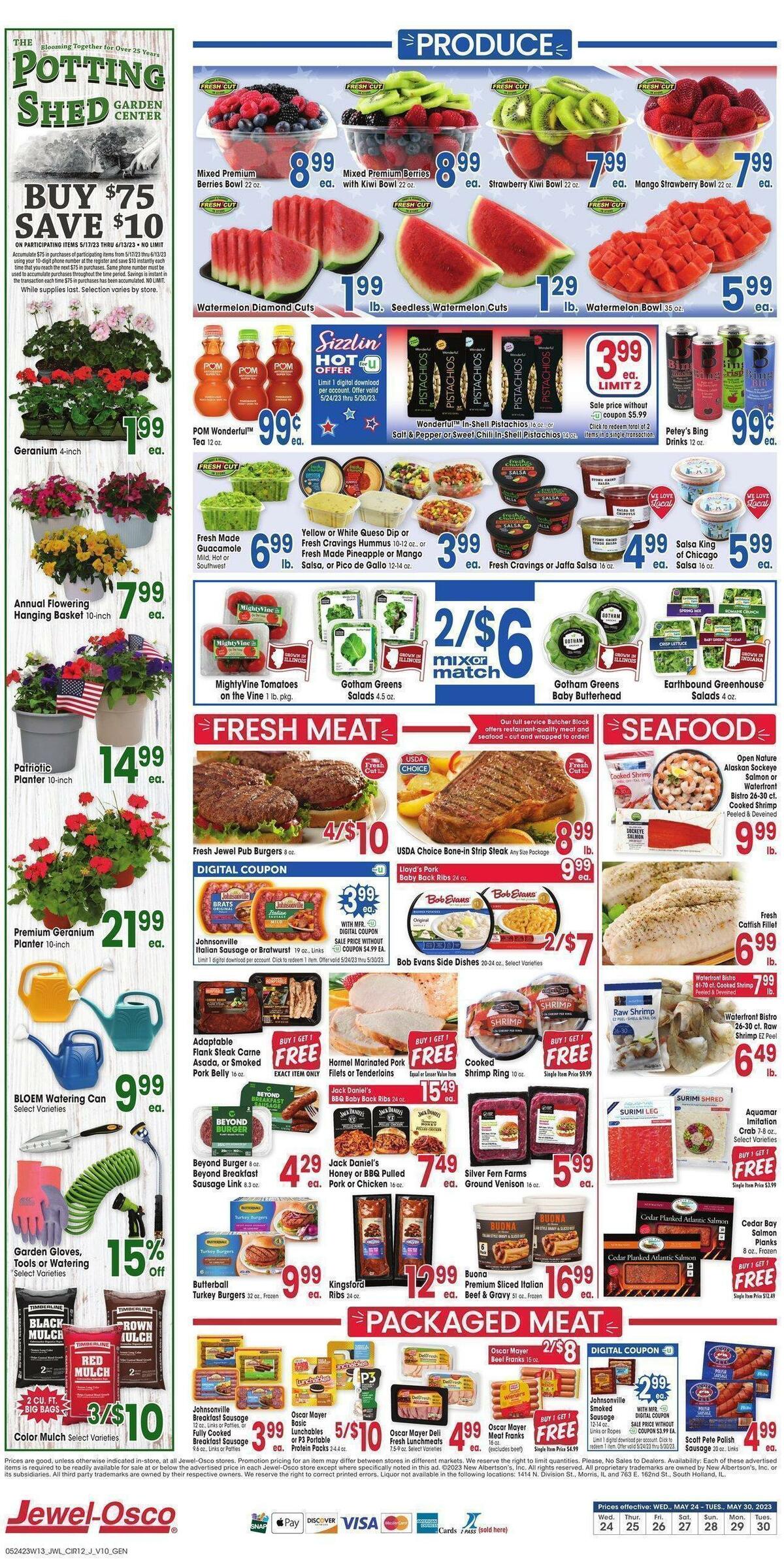 Jewel Osco Weekly Ad from May 24