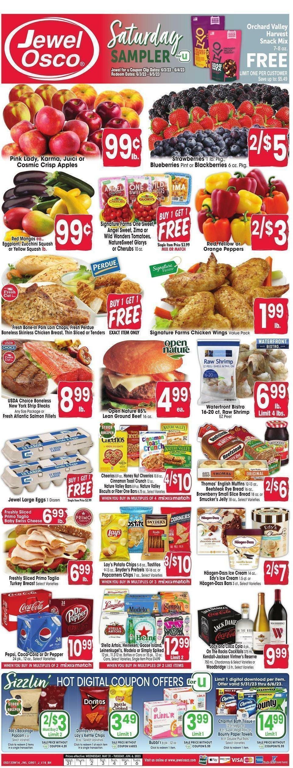 Jewel Osco Weekly Ad from May 31