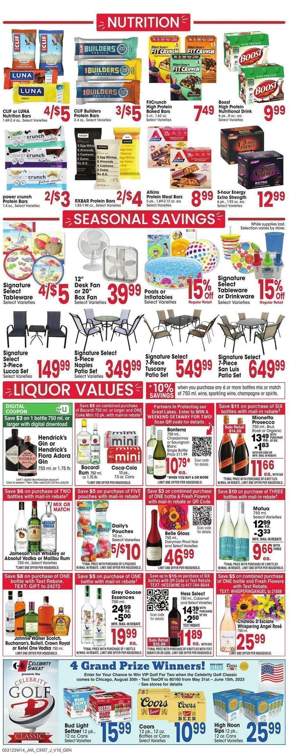 Jewel Osco Weekly Ad from May 31