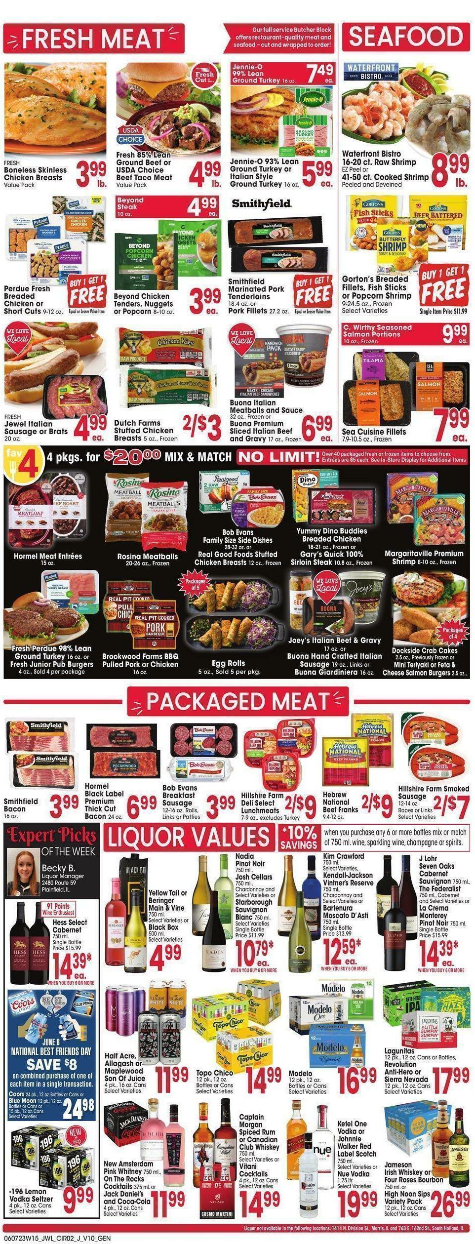 Jewel Osco Weekly Ad from June 7