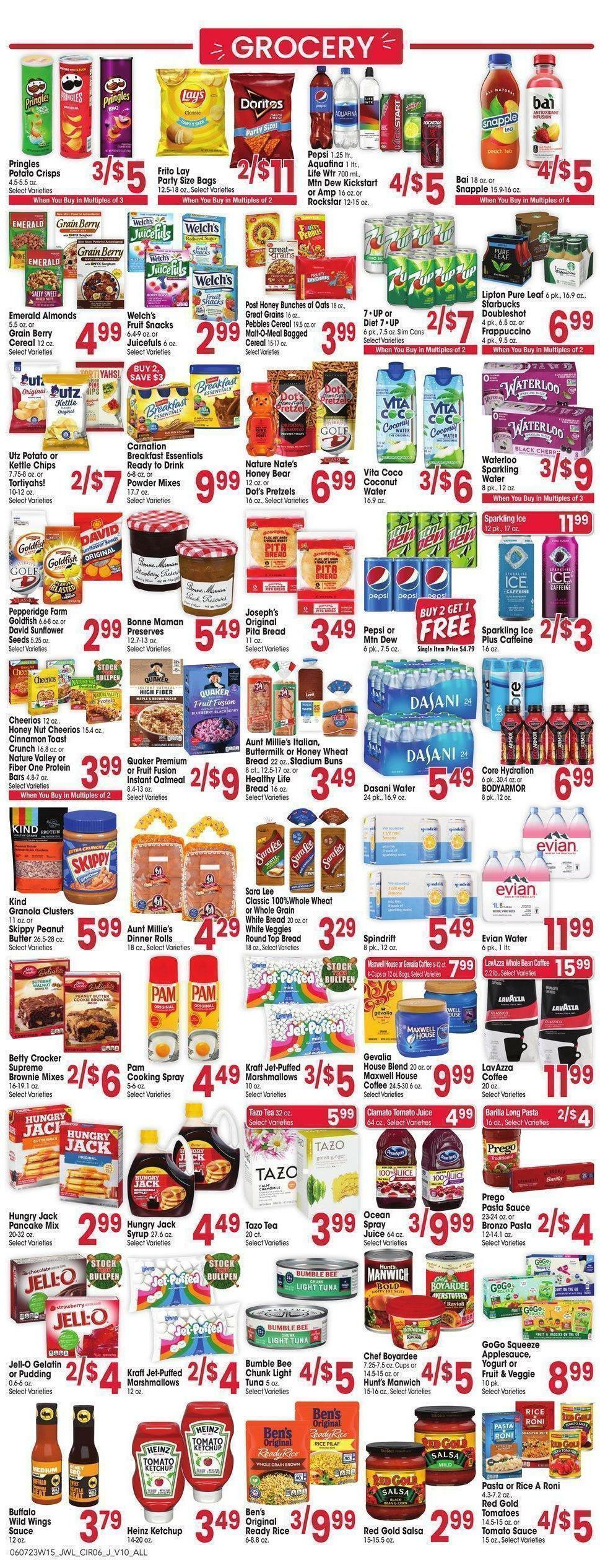 Jewel Osco Weekly Ad from June 7