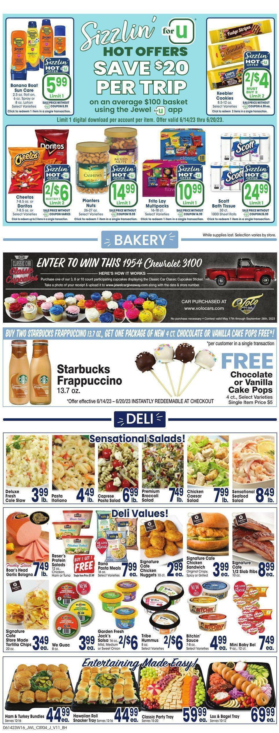 Jewel Osco Weekly Ad from June 14