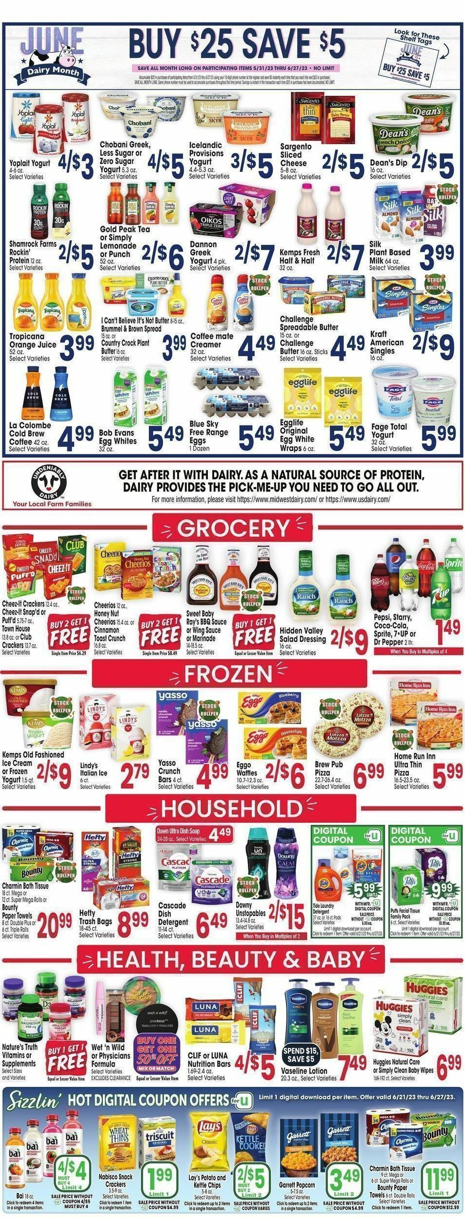 Jewel Osco Weekly Ad from June 21
